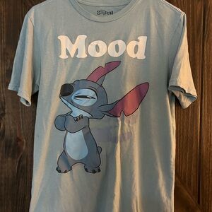 Kids Lilo and Stitch Mood T-Shirt - Blue
